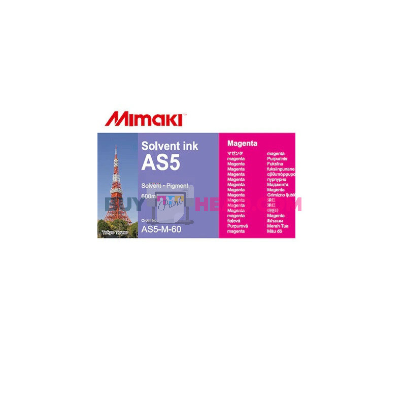 Mimaki AS5 Ink 600cc Pack