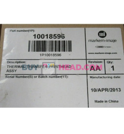 Original Markem-image print head Markem Imaje 8018 series 10018596 spot